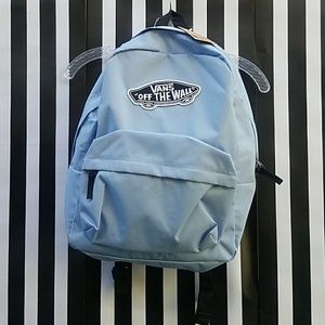 vans light blue backpack